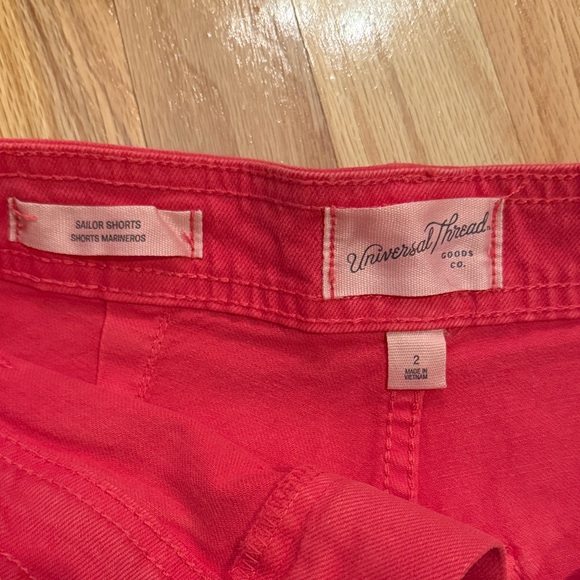 Universal Thread High Waisted Red Shorts - Picture 3 of 5